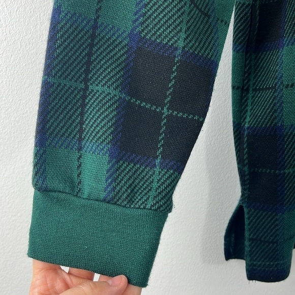 Cathy Daniels Vintage Green Plaid Fancy Metal Buttons Sweater Womens Size M - Picture 6 of 12